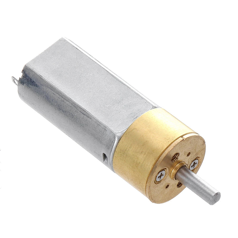 DC 12V 16GA050 Gear Motor 30-800RPM for Smart Locks & Security Devices