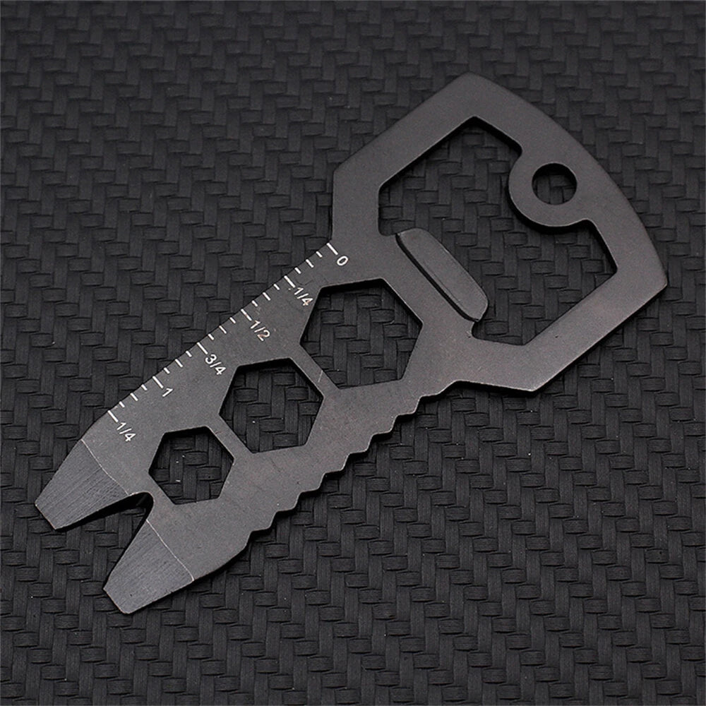 Compact Hex Wrench & Bottle Opener – Multi-Functional Pocket Tool for Indoor/Outdoor Adventure