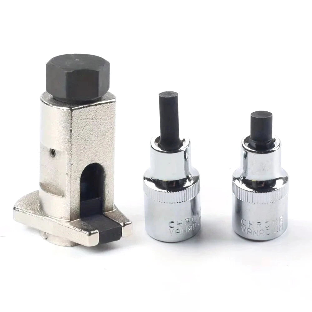 3PCS Universal Car Strut and Shock Absorber Removal Tool Kit - Stainless Steel Suspension Separator for Audi, BMW, Ford