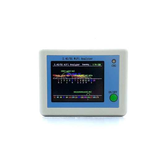 2.4G/5G WiFi Signal Analyzer with 2.4-inch TFT Display - Router Management Assistant