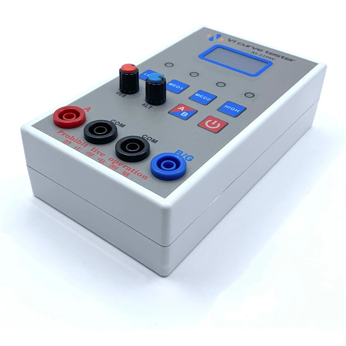 Handheld OLED Display 2-Channel VI Curve Tester with ASA Circuit Board Repair, 4 Voltage & Frequency