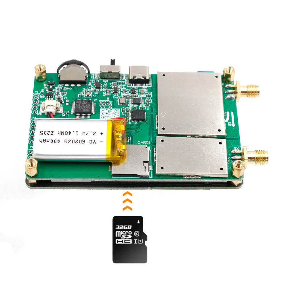 NanoVNA-PCB 10KHz-1.5GHz Digital Vector Network Analyzer with 32G SD Support