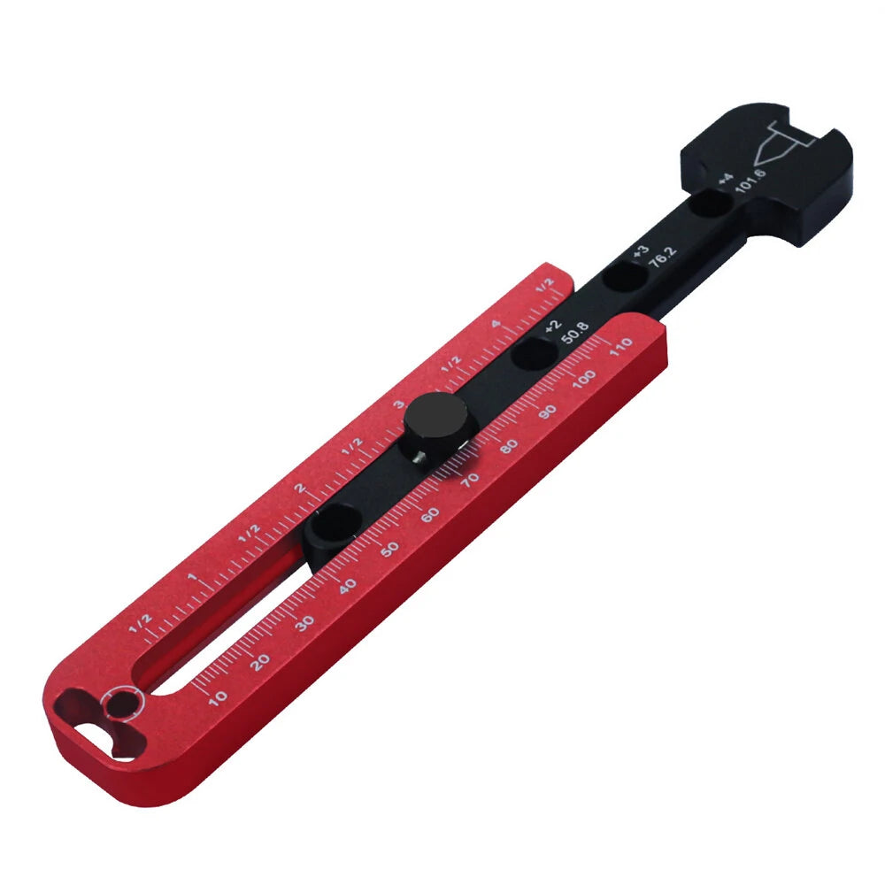 Adjustable Woodworking Compass: Metric/Inch Circle Scriber & Marking Tool
