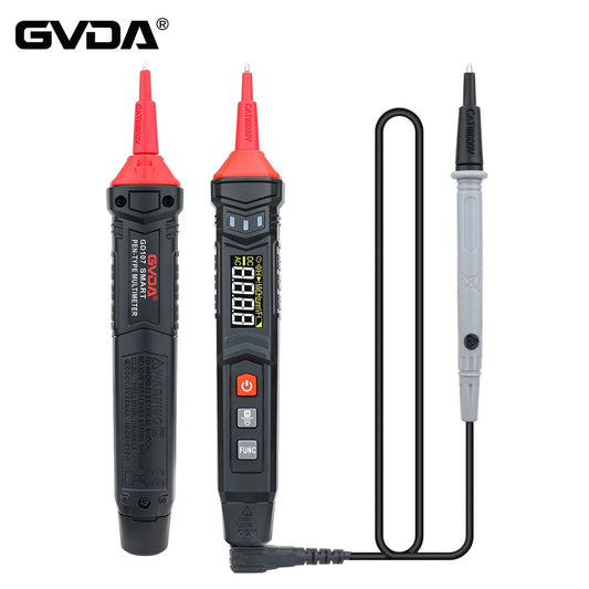 GVDA Smart Pen Multimeter: Digital Voltage Tester, True RMS, Auto Ranging, Measures DC/AC Voltage, Resistance & Capacitance