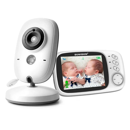 VB603 Plus Wireless Baby Monitor - 3.2 LCD, Two-Way Audio, Night Vision Camera