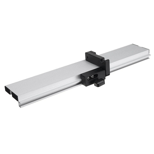 Aluminum Alloy Woodworking Miter Gauge Fence 450-1220mm for Table Saw & Router Table