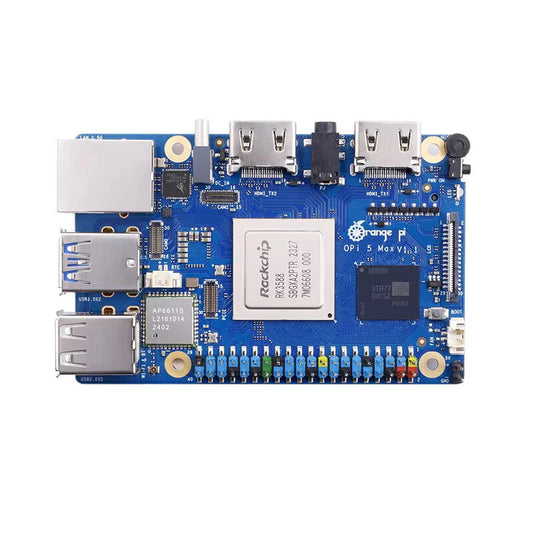 Orange Pi 5 MAX RK3588 SBC: 64-bit WiFi, Bluetooth, 2.5G Network