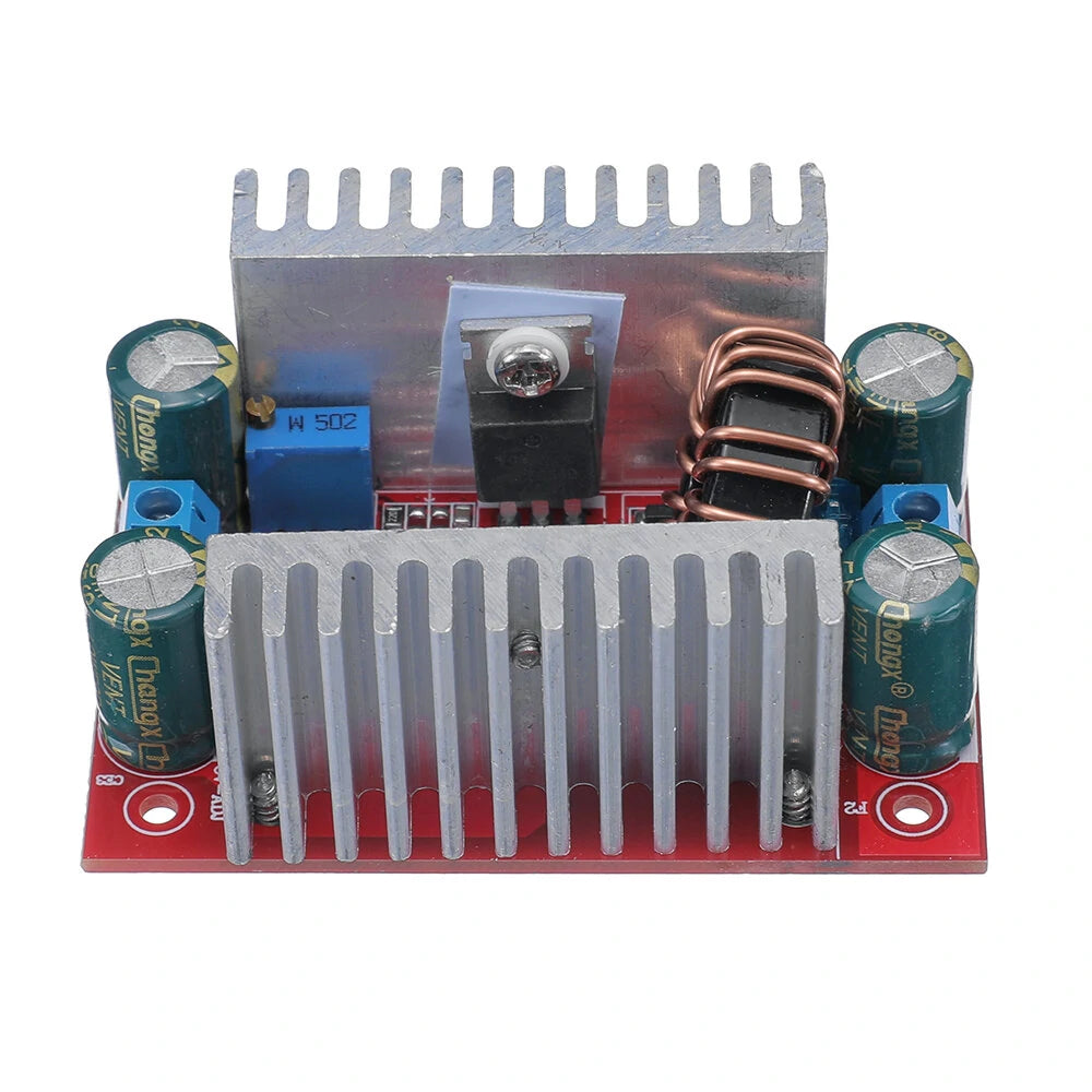 400W DC 15A Boost Converter LED Driver, 8.5-50V to 10-60V Step-Up Power Supply Module