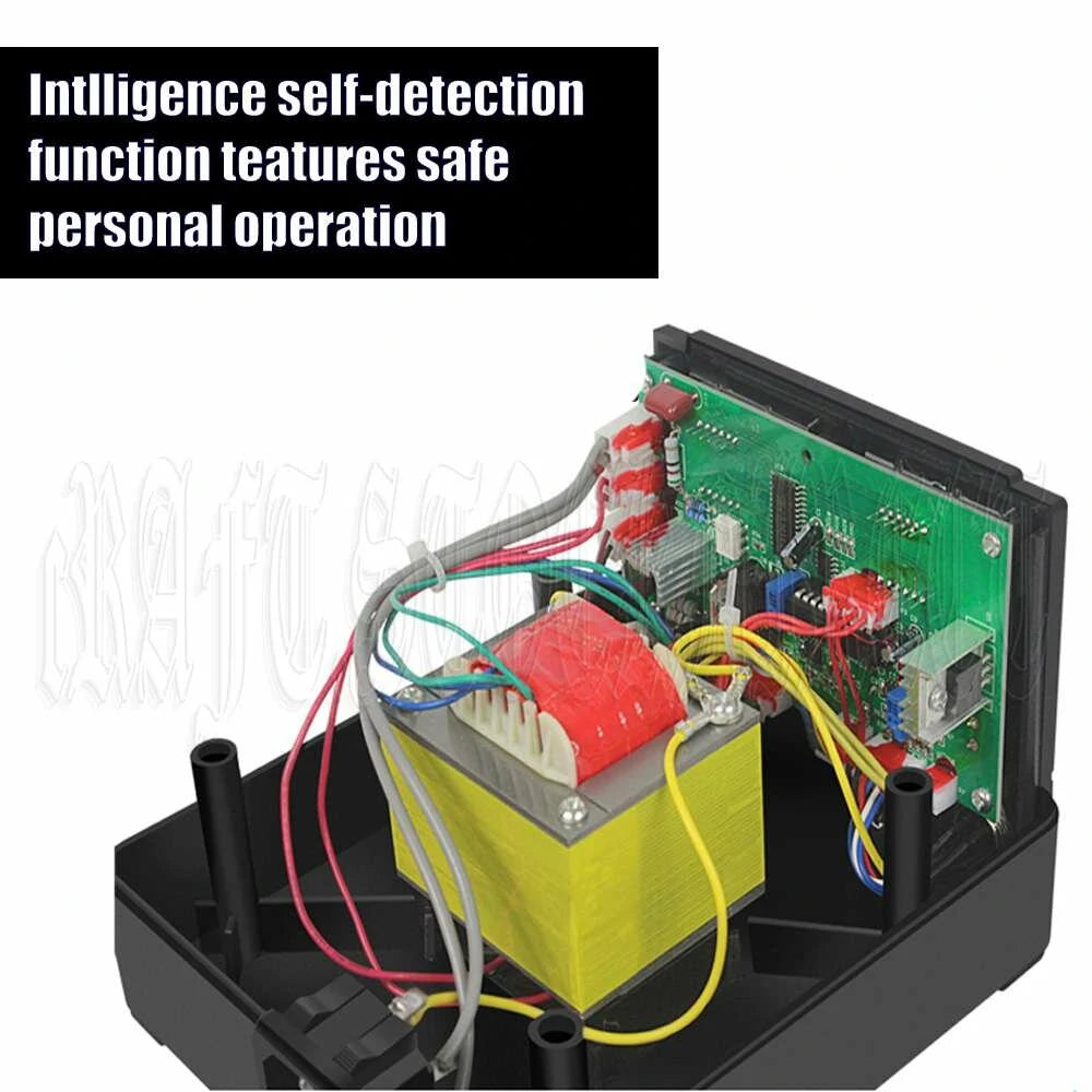 Dual LCD 2-in-1 Hot Air & Soldering Station - Precision Temperature Control & ESD Safe with Auto Cooling