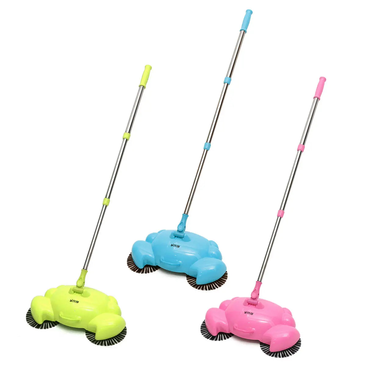 Manual Hand Push Spin Broom Floor Sweeper Mop