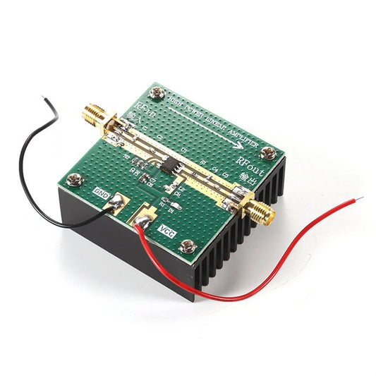 RF2126 400MHz-2700MHz RF Power Amplifier 2.4GHz 1W for Bluetooth & Ham Radio with Heat Sink
