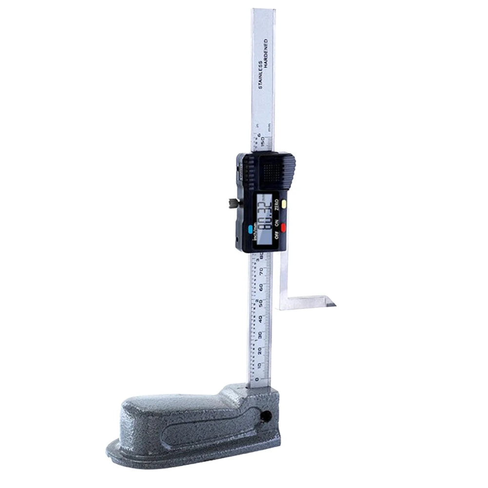 RUITOOL 0-150mm Digital Height Gauge 0.01mm Precision Stainless Steel Electronic Marking Scriber Caliper