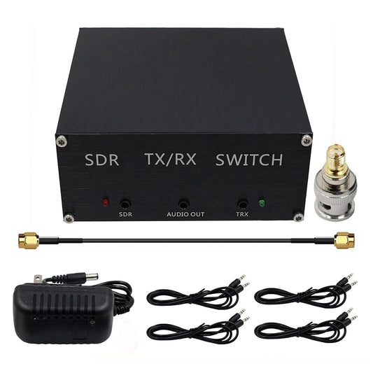 100W SDR Transceiver Antenna Switch Box, DC 160MHz Aluminum Alloy