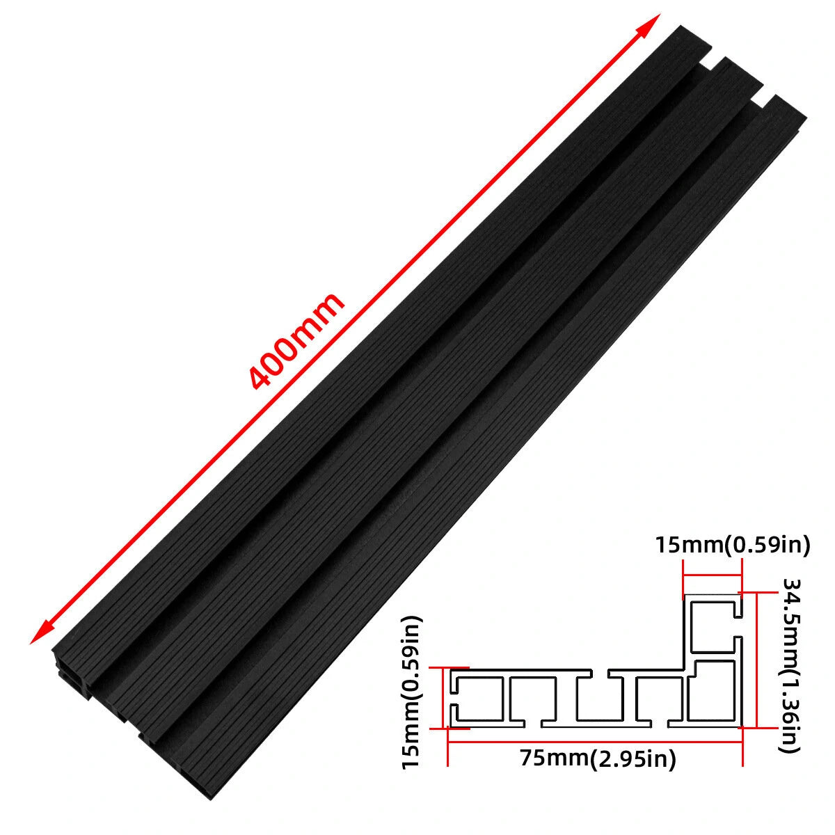 Aluminum T-Track Fence for Woodworking Miter, Bandsaw Jig, and DIY Sliding Bracket