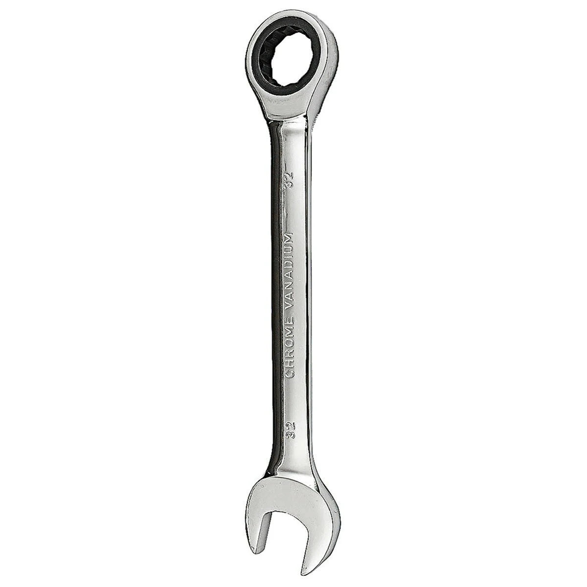 Raitool™ HT01 Metric Ratchet Spanner Wrench, Chrome Vanadium Steel, 6-32mm Fixed Head