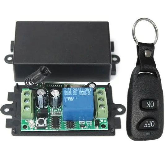 5-Pack Geekcreit DC 12V 10A Relay Wireless RF Remote Switch with Receiver