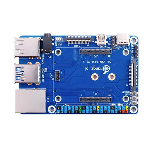Orange Pi CM4 Base Board with M.2 M-KEY Slot & Gigabit Ethernet for OPi/RPi CM4 Modules