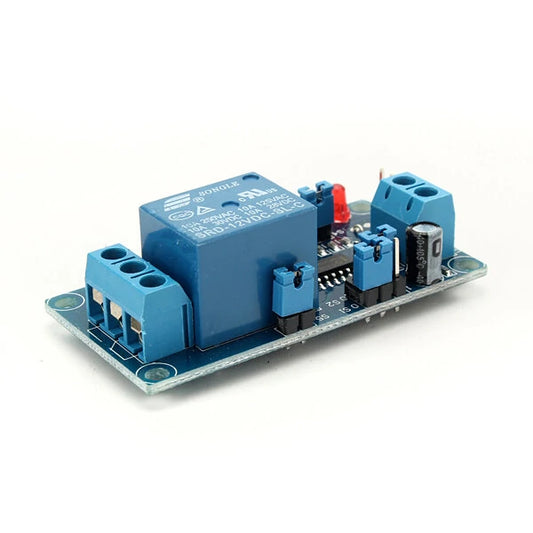 NE555 12V Delay Relay Module - Power-On Delay Circuit