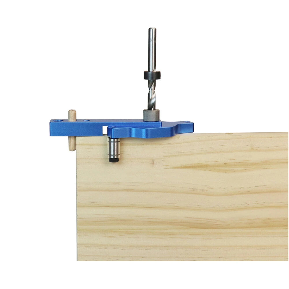 Doweling Jig Self-Centering Drill Guide Woodworking Tool Locator Joinery Hole Puncher