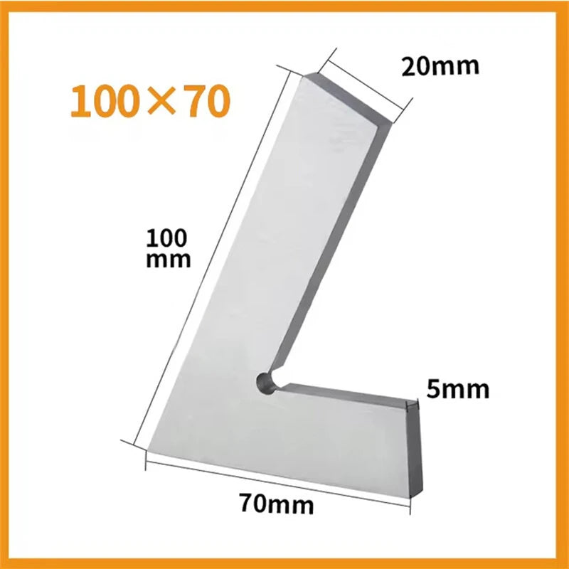 60° Angle Ruler with Seat - ETOPOO Machinist Carpenter Engineer Measuring Tool