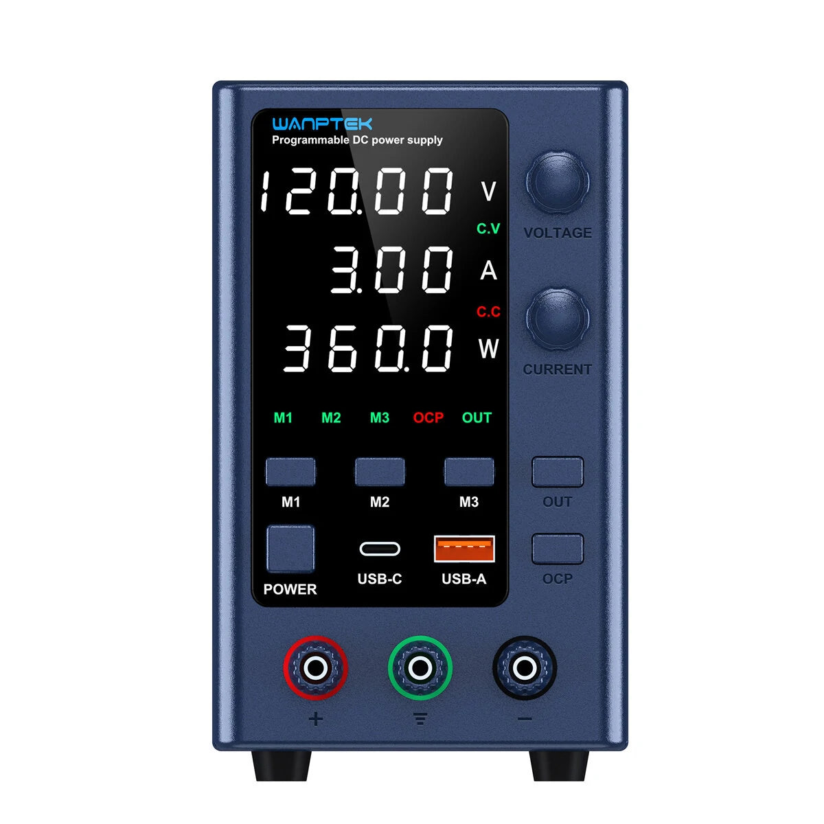 WANPTEK Digital Power Supply 0-160V 0-10A with Multi-Function Protection & Stability for Electronics - Model EPS Series