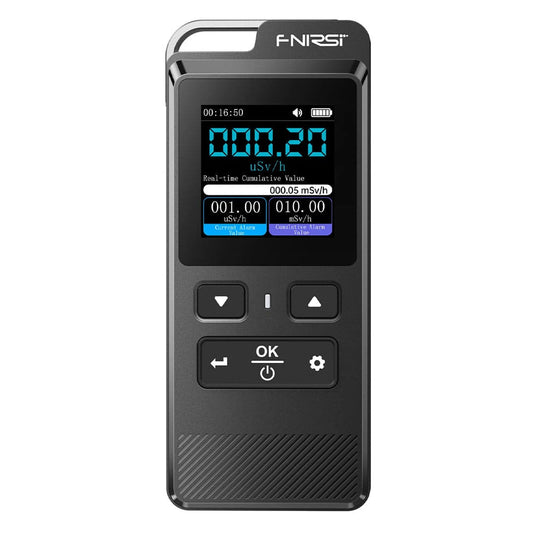 FNIRSI GC-02 Geiger Counter Nuclear Radiation & Radioactivity Tester - Personal Dosimeter for X-Ray & Gamma-Ray Detection
