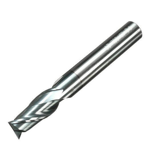 Carbide End Mill Set: 2-12mm 4-Flute Tungsten Steel CNC Milling Cutters