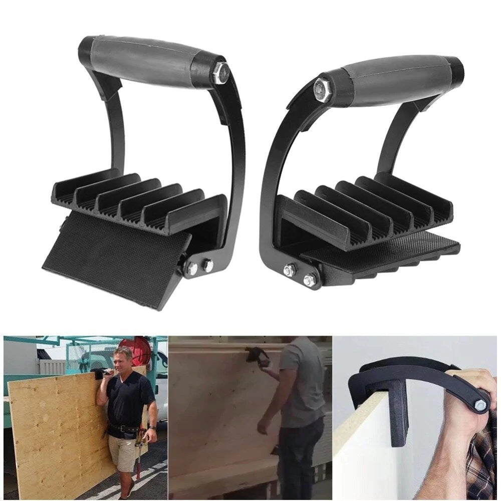 Single-Hand Panel & Plywood Carrier - Plywood Lifting & Drywall Carrying Tool, Sheet Board Clamp & Drywall Lifter