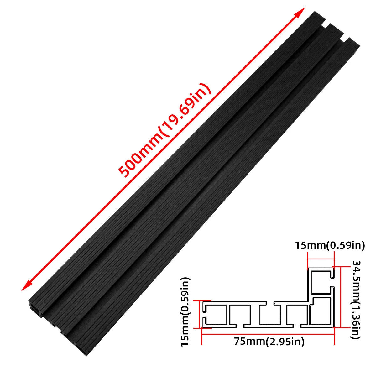 Aluminum T-Track Fence for Woodworking Miter, Bandsaw Jig, and DIY Sliding Bracket