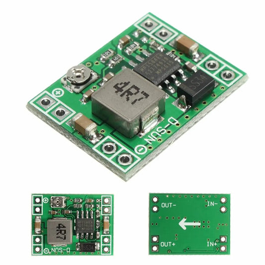 5-Pack Mini MP1584EN DC-DC Buck Converter Adjustable Step Down Module, 4.5V-28V Input to 0.8V-20V Output