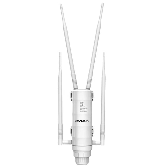 WaveLink AC1200 Dual Band Outdoor WiFi Router & Repeater – 5G, 1200Mbps, Weatherproof, PoE, Long Range Antenna