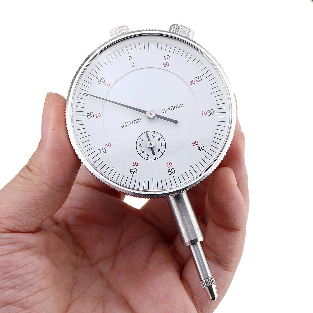 0-10MM Dial Test Indicator Lever Gauge, 0.01mm Accuracy Scale Meter