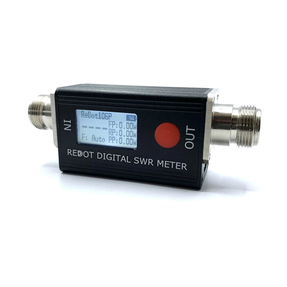 REDOT RD106P 120W Digital SWR & Power Meter for Walkie Talkie, 80-999MHz, Supports DMR, VHF/UHF, 1.00-99.9 SWR