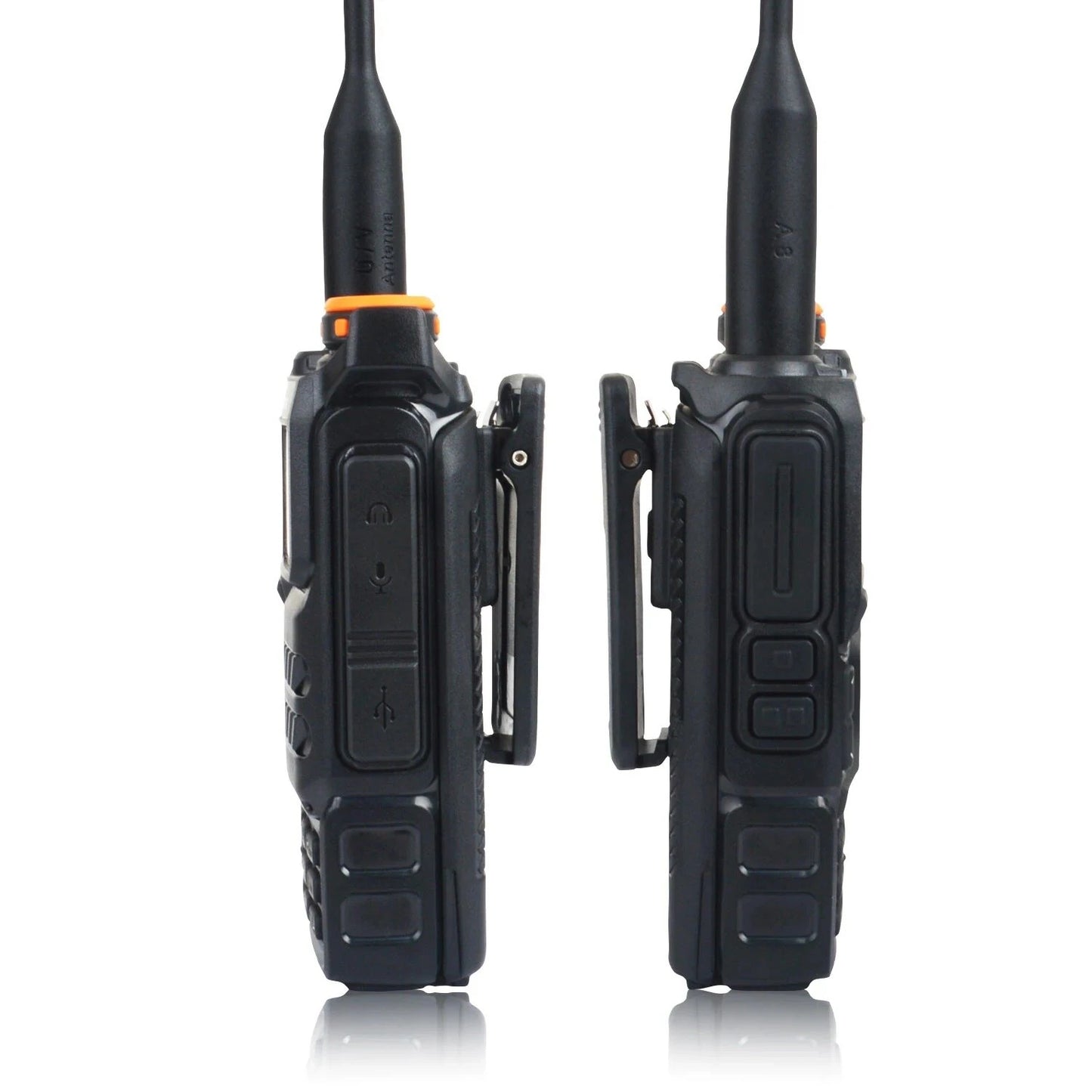 QUANSHENG UV-K5 5W High-Power Multi-Band Walkie Talkie with Air Band, NOAA, DTMF, Scrambler, and LED Flashlight