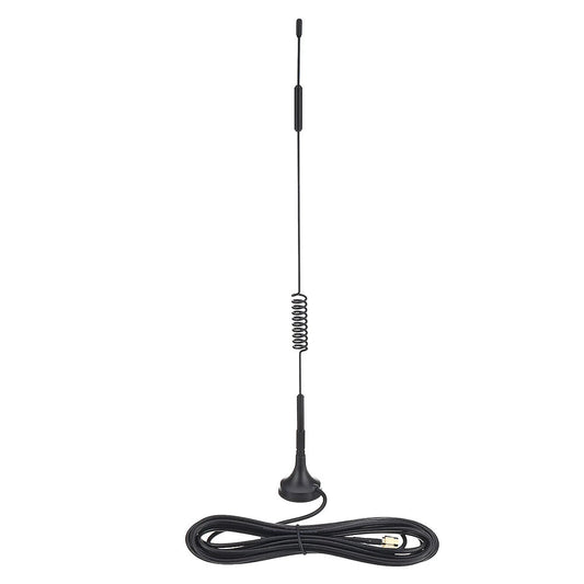 12dBi SMA 433MHz WiFi Signal Booster Antenna - 5X Range Extender with Magnetic Mount for Wireless Routers