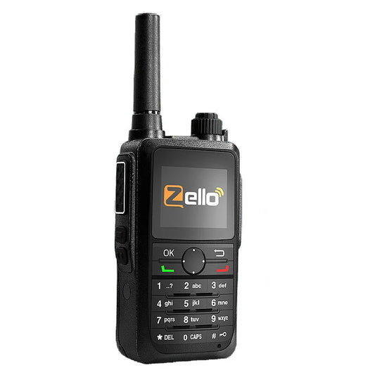 Zello DG6300 Long Range Walkie Talkie - WiFi, Bluetooth, GPS, IP67 Waterproof, Type-C Rechargeable Handheld Transceiver