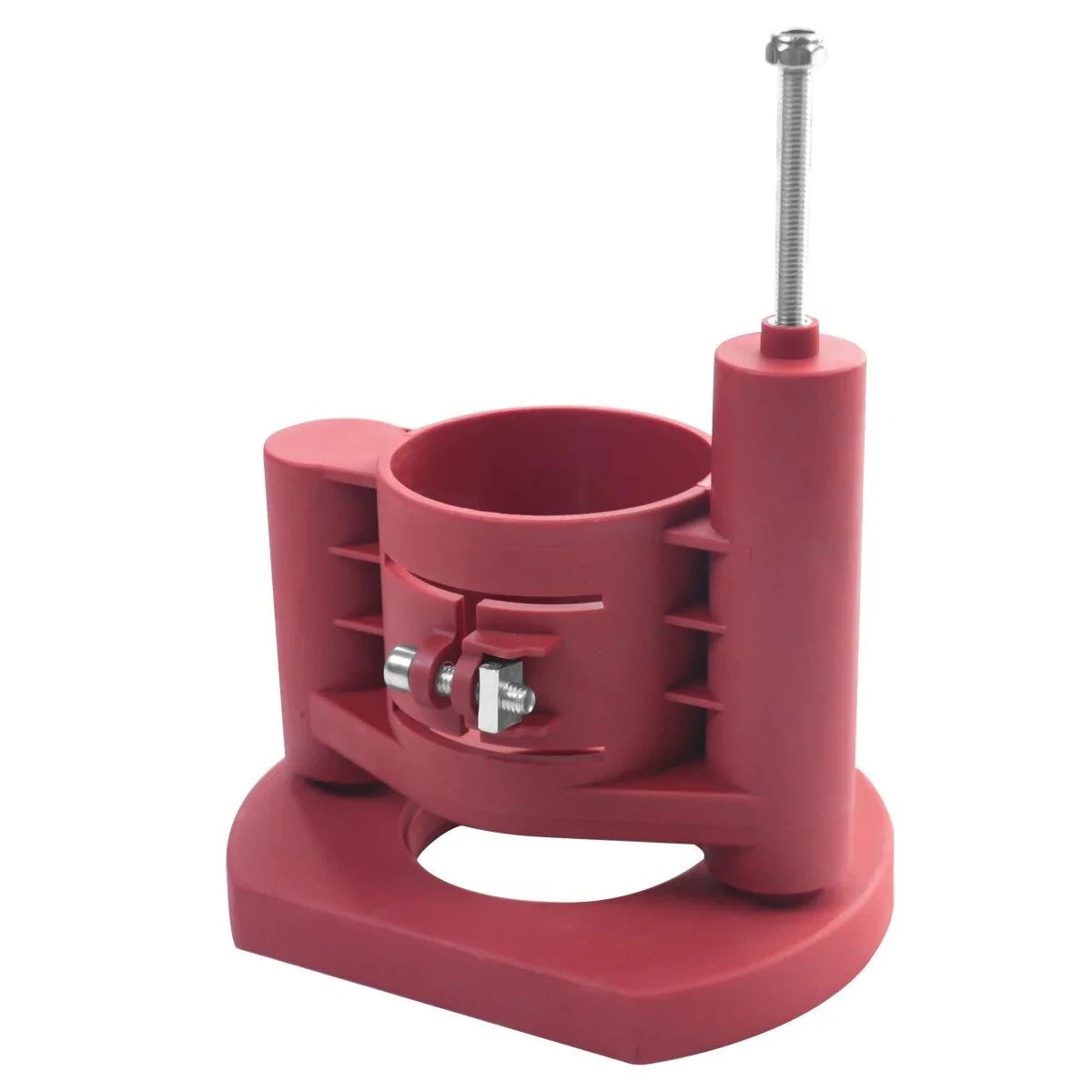 Durable Router Lift with Rapid Elevation for 63.8~65.5mm Motors and Drum Sanders – Versatile Woodworking Plate Insert