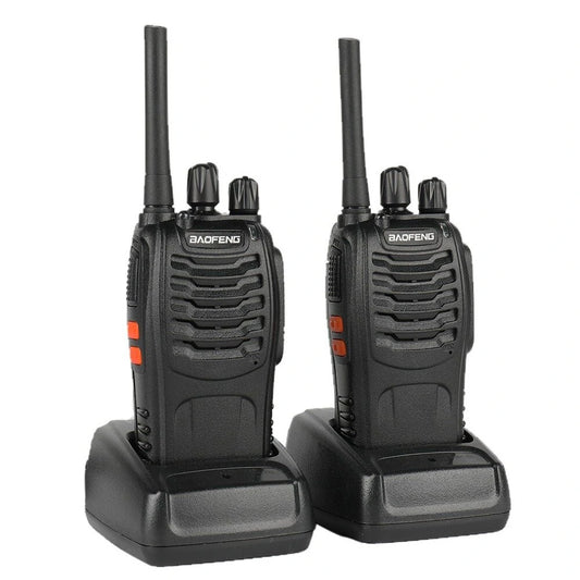 Baofeng BF-88E Walkie Talkie 2-Pack, PMR 0.5W, 16CH UHF, 446MHz, with Charger