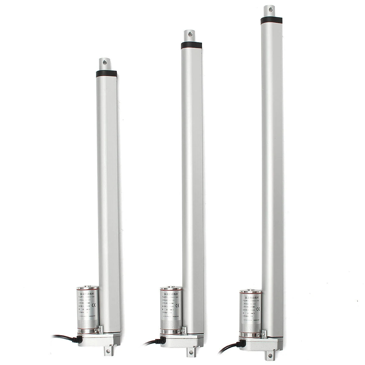 12V/24V Linear Actuator Motor, 100N-1000N Adjustable Force, 4-18 Inch Stroke for Door/Window Automation