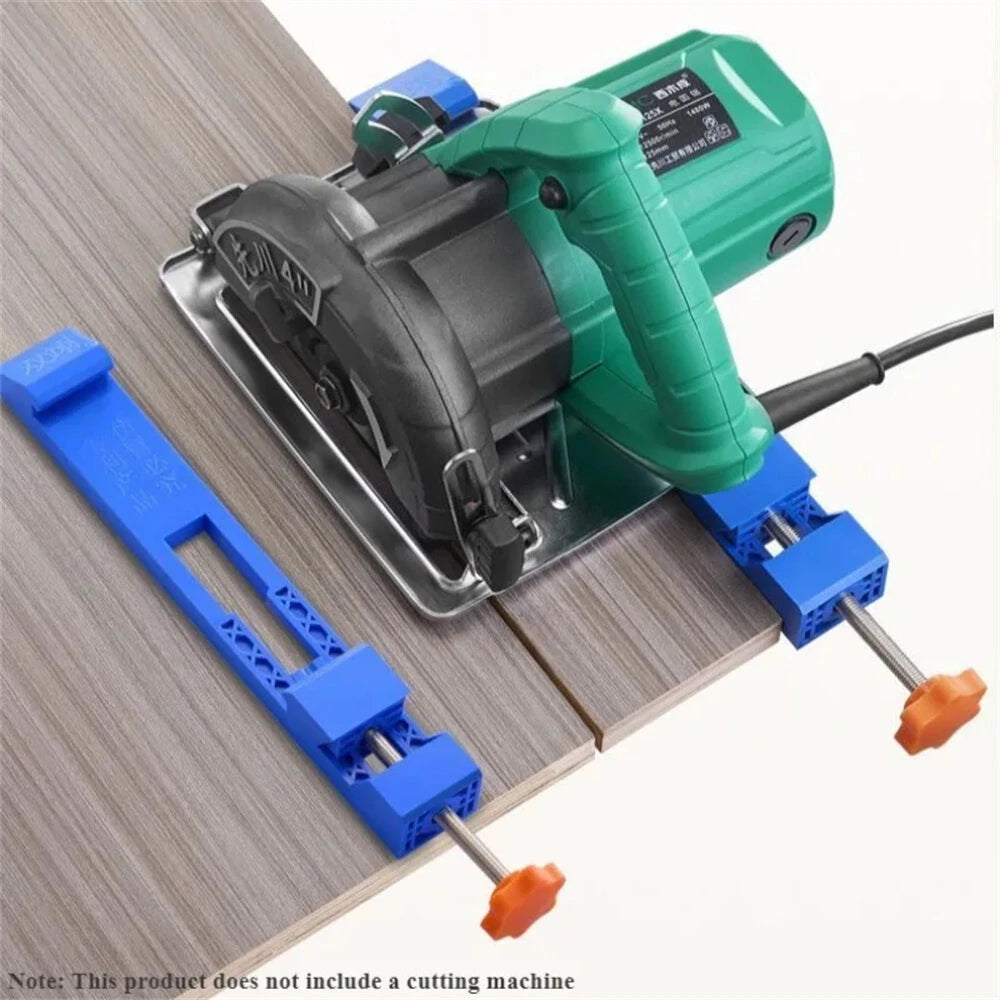 4-Inch Electric Circular Saw Positioning Clamp - ABS Quick Fix Jig & Back Board Clip