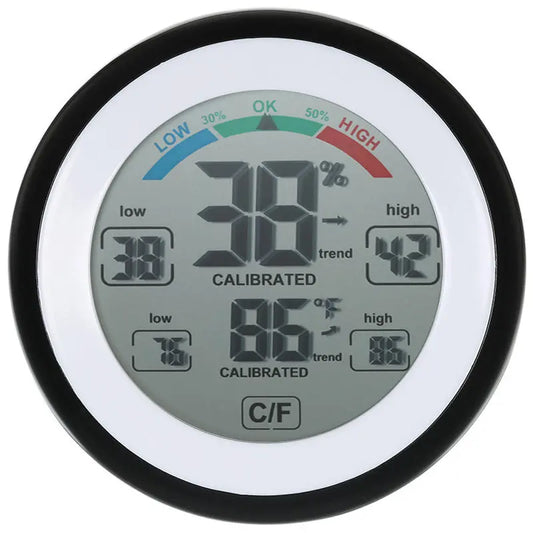 DANIU 2pcs Digital Thermometer Hygrometer Temperature Humidity Meter