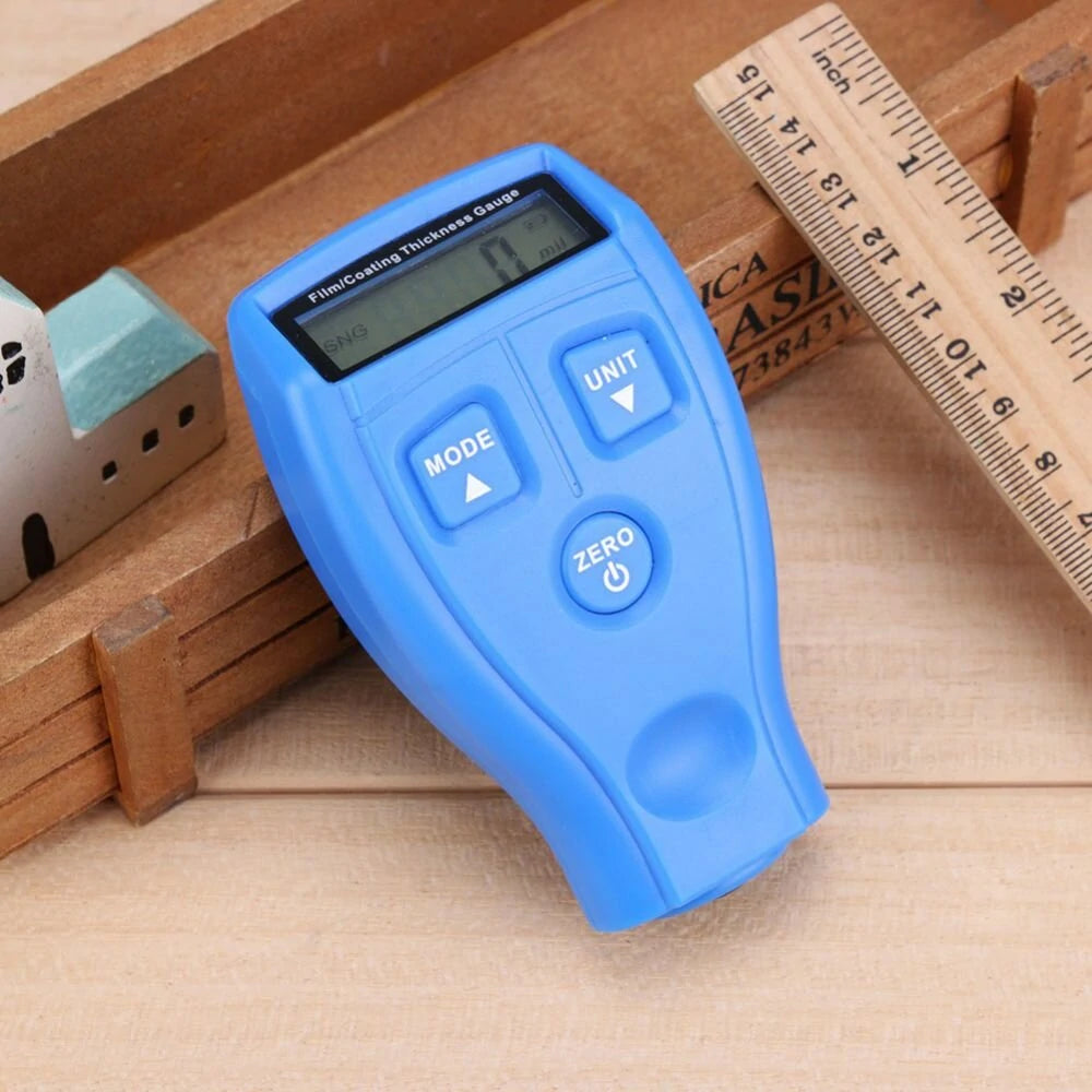 GM-200 Portable LCD Car Paint Thickness Gauge 0-1.80mm Tester