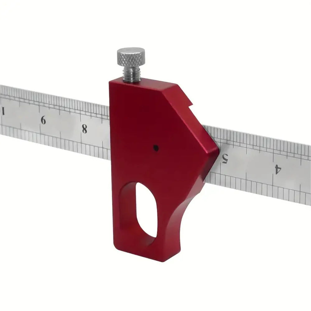 Precision Etched 0-300mm Combination Carpenter Square Ruler with 45/90 Degree Markings