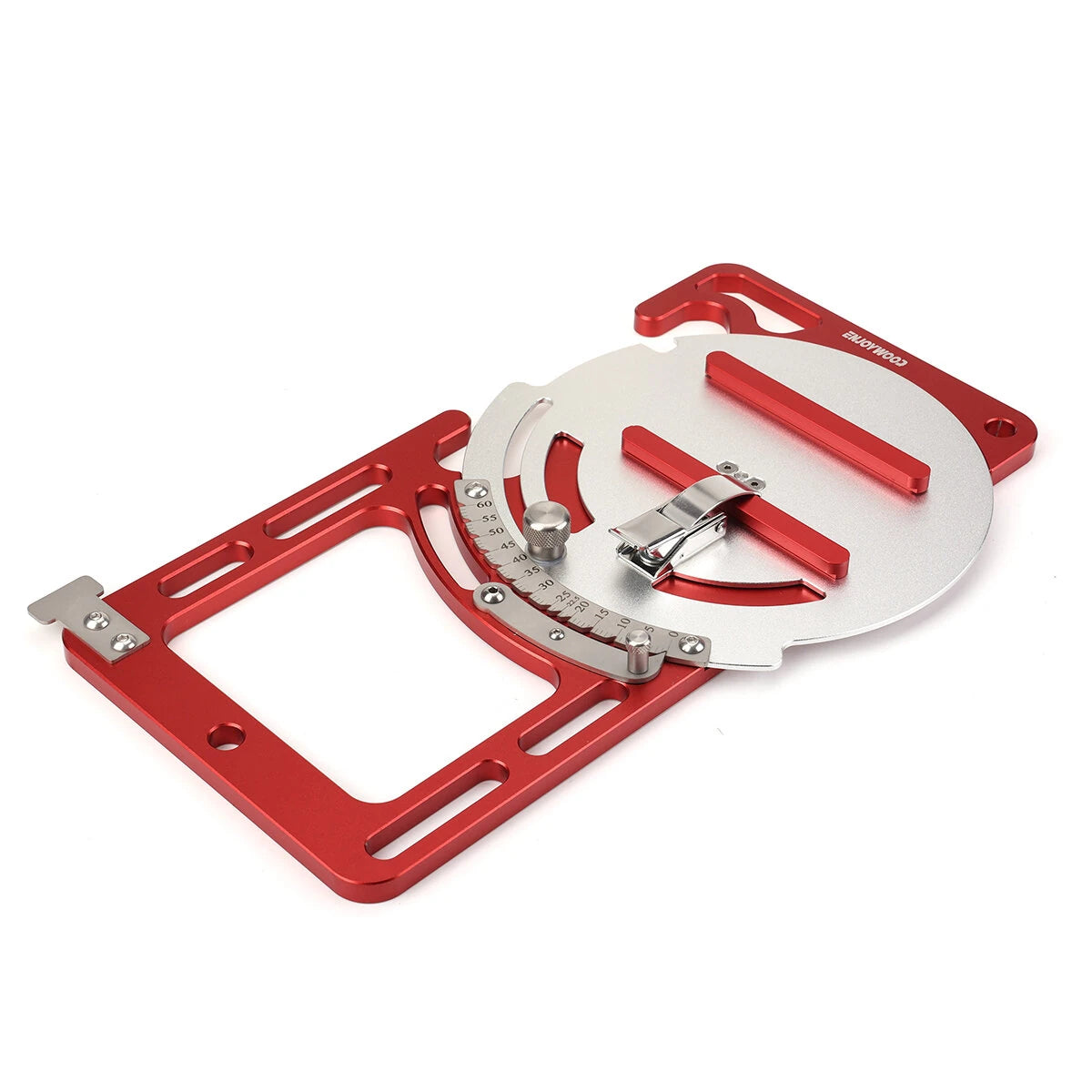 ENJOYWOOD Adjustable Aluminum Alloy Track Square Saw Rail Guide for Engraving & Woodworking