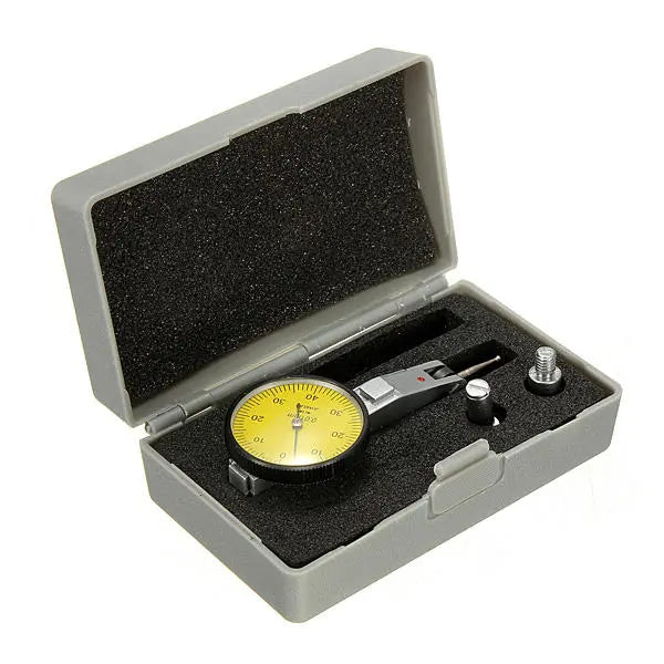 DANIU 40112302 Precision Metric Dial Test Indicator with Dovetail Rails