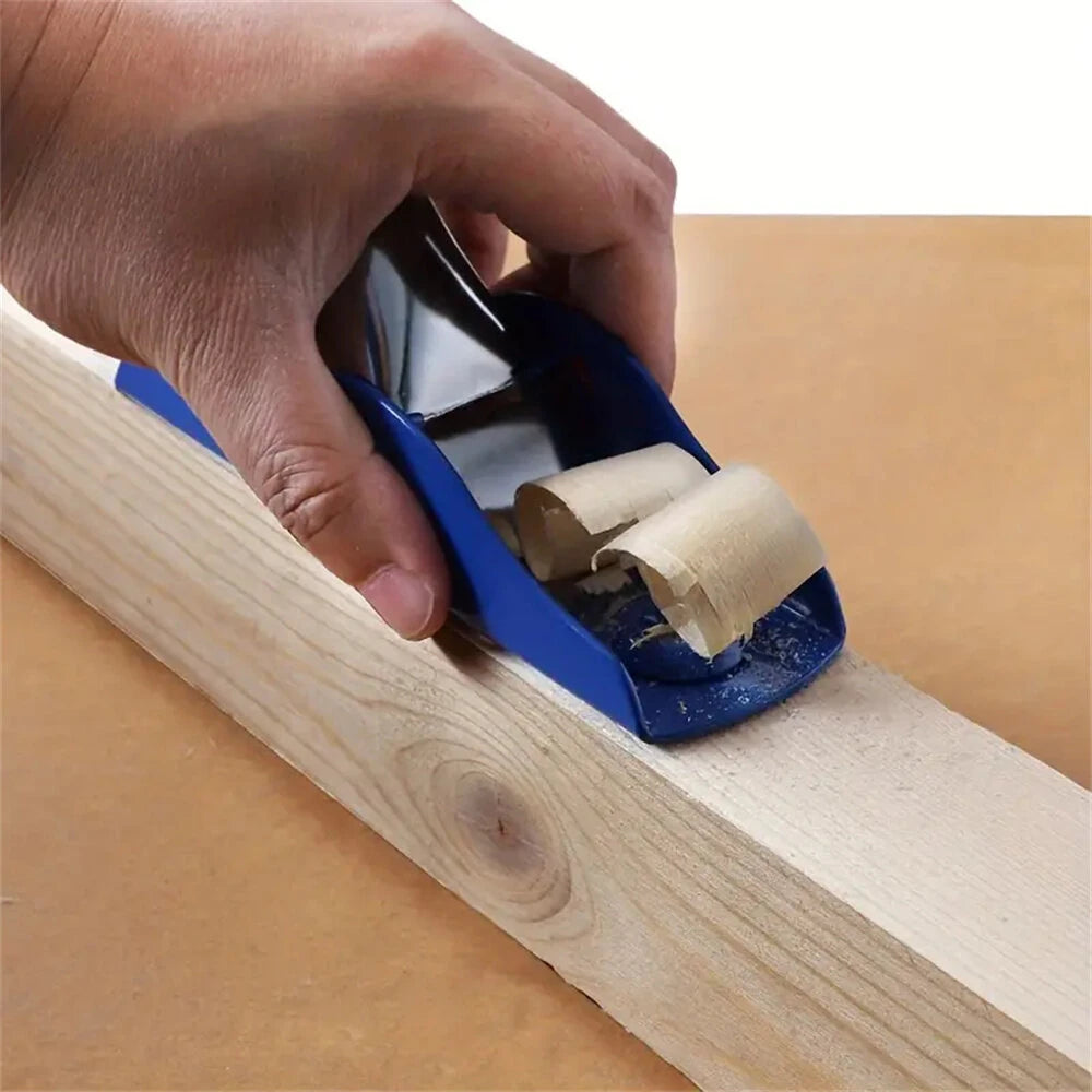 RUITOOL 3PCS Hand Planer Set with Mini Japanese Saw, Iron Body Woodworking Tools, TPI 17, Flat Bottom Trimming Plane