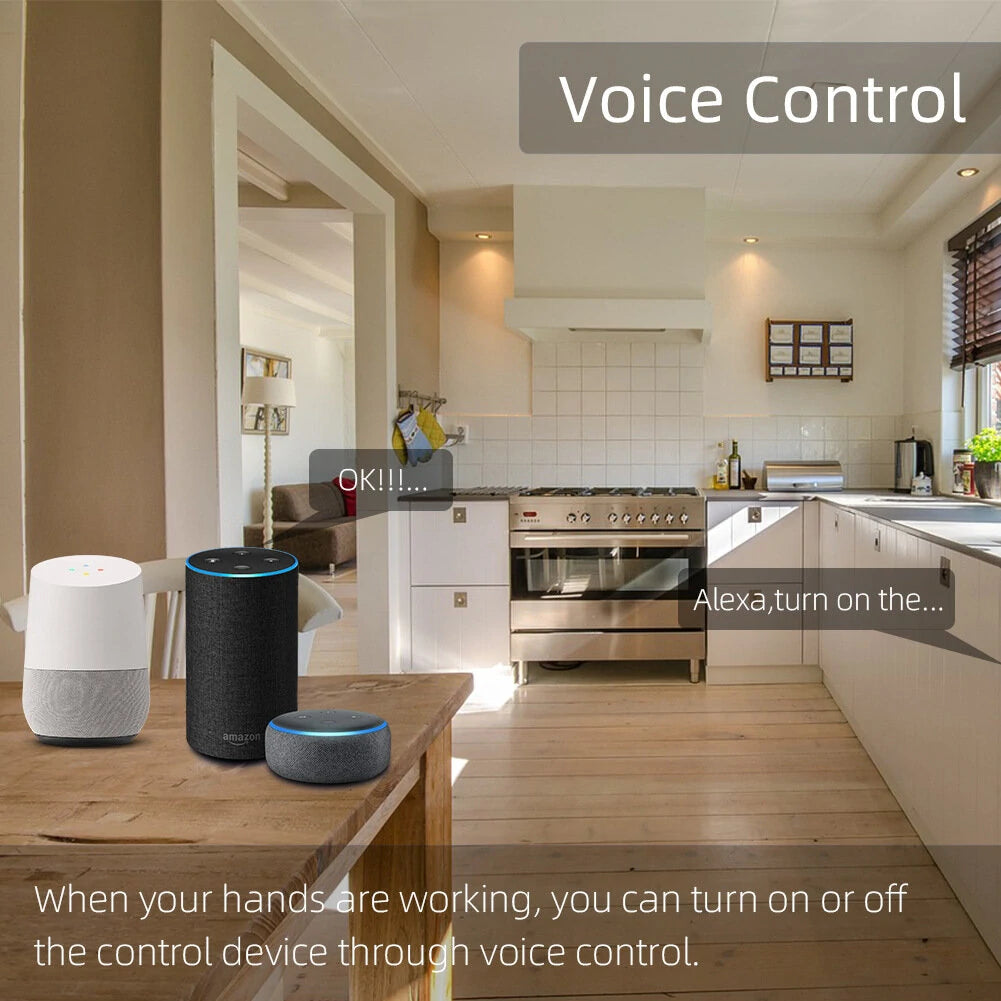 Smart WiFi Circuit Breaker 1P 63A with Energy Monitoring, Alexa & Google Assistant Compatibility, Remote Control