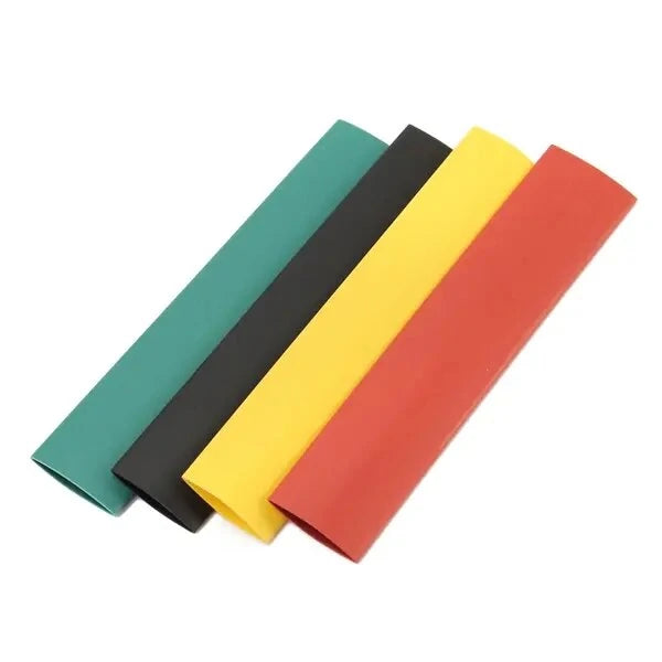 Halogen-Free Heat Shrink Tubing Kit, 328PCS, 5 Colors, 8 Sizes, 2:1 Polyolefin