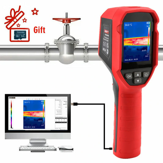 UNI-T UTi690A Infrared Thermal Imager 120x90 -20~400℃ Handheld USB Camera with PC Software Analysis