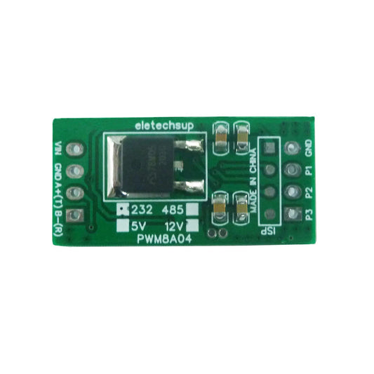 3CH RS485/TTL232 to PWM Square Wave Generator, 1Hz-20kHz Frequency, Adjustable Duty Cycle, DC5V/12V